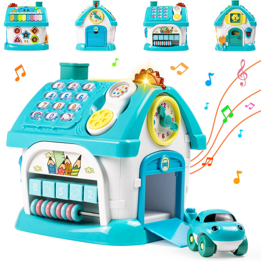Marstone Baby Toys for 1 Year Old Boy and Girl Gifts: Kids, Toddler Toys Age 1-2, 8-in-1 Educational House for One Year Old Birthday Gift