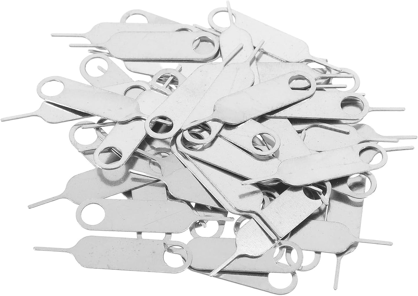 500pcs Set KALLORY Stainless Steel Sim Pin Ejector Tool for Mobile Phones Universal Sim Card Removal Needle