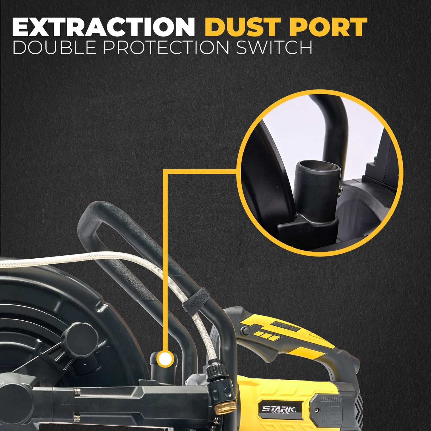 XtremepowerUS 3200W Electric 16" Wet/Dry Cutter Circular Saw Concrete Saw Cutter Saw 20AMP Water Line (Blade Included) Disc Cutter, Power Cutter