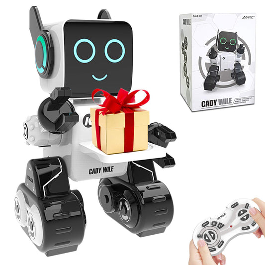 Robot Toys for Kids 5-7, Intelligent Interactive Remote Control Robot Toy with Built-in Piggy Bank Educational Robotic Kit Walks Sings and Dance for Boys and Girls Birthday Robots Toys for Kids 8-12