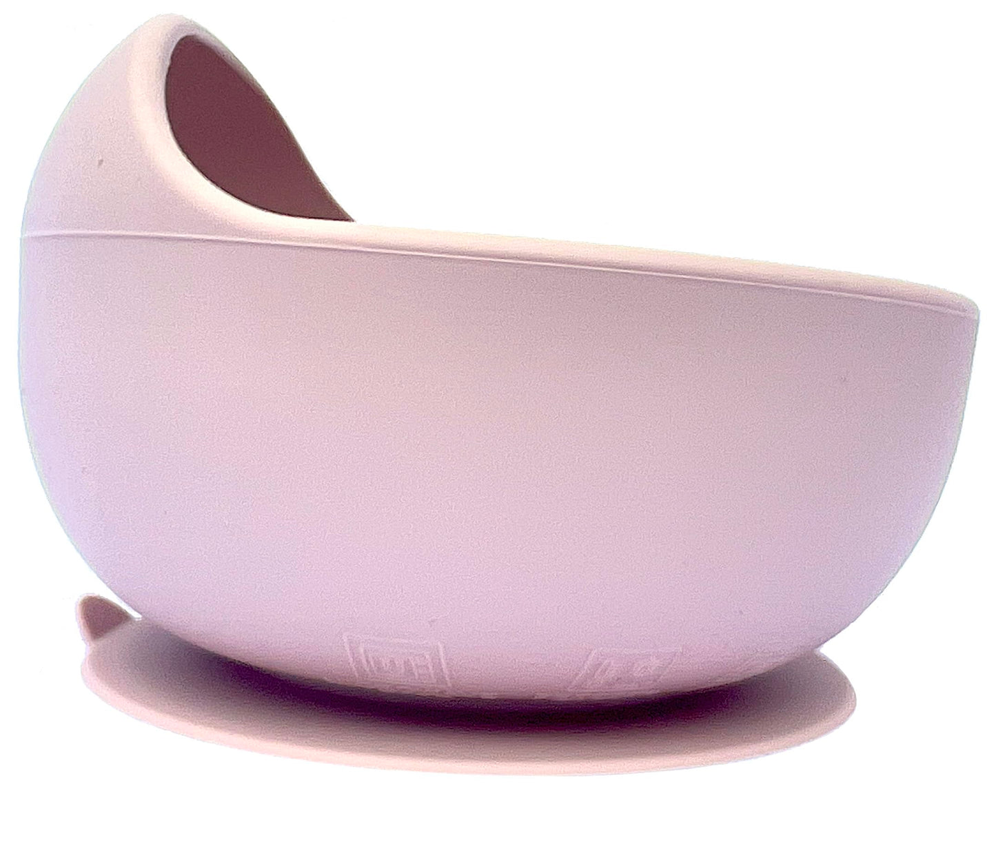 Kotaria 9 Piece Pink Toddler Silicone Dinner Set. Includes Bib, Suction Compartment Plate with lid, Cup with Straw and lid for Snack time, Bowl, Fork and Spoon.