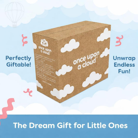 Once Upon a Cloud Foam Climbing Blocks 6-Piece Set - Indoor Climbing Toys for Toddlers Ages 1 to 4 Years - Soft Play Equipment that Builds Motor Skills and Balance