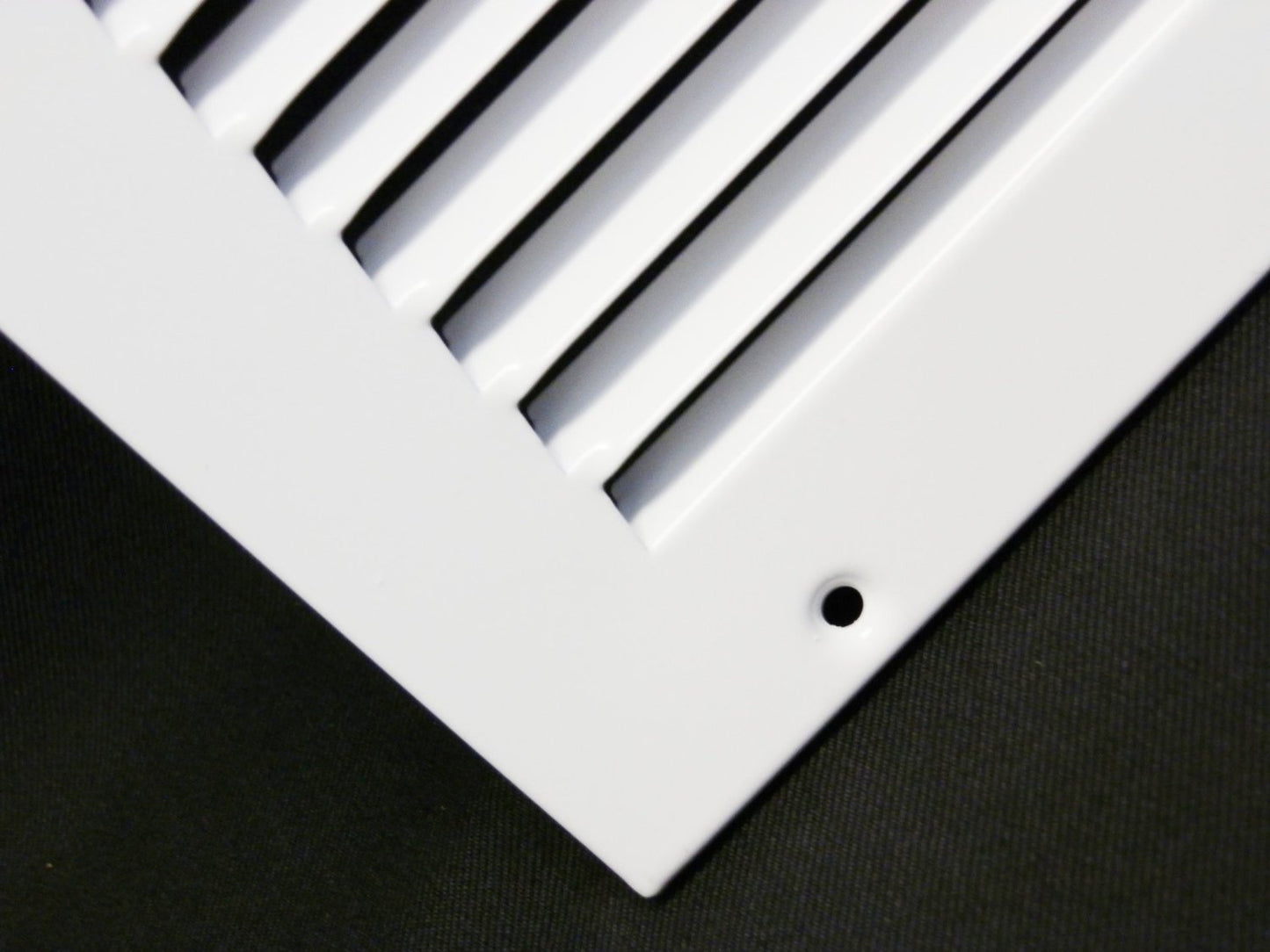 HVAC Premium 18'' x 24'' [Duct Opening] Flat Stamped Steel Return Air Grille - Sidewall and Ceiling - HVAC Vent Duct Cover - Brown [Outer Dimensions: 19.75''w X 25.75''h]