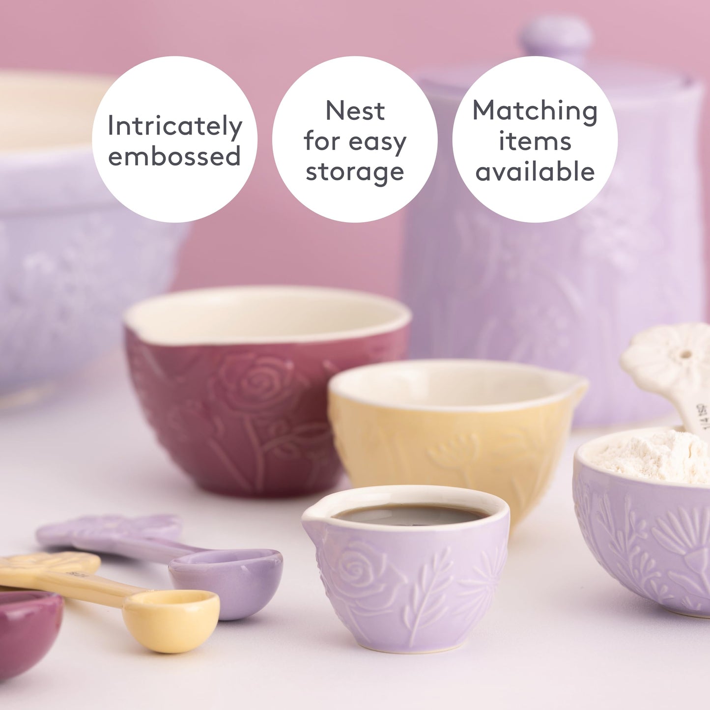 Mason Cash In The Meadow (Set of 3 Measuring Cups)