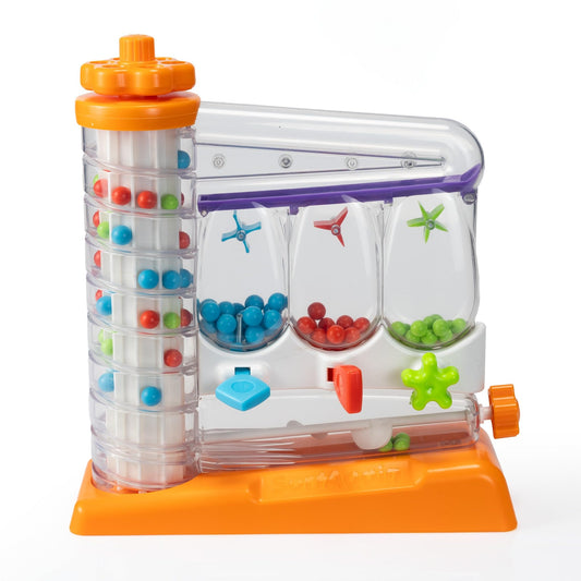 Fat Brain Toys SortAgain, Sensory Marble Run Toy with Magical Self-Sorting Feature, Engaging Fine-Motor Fun for Ages 2+