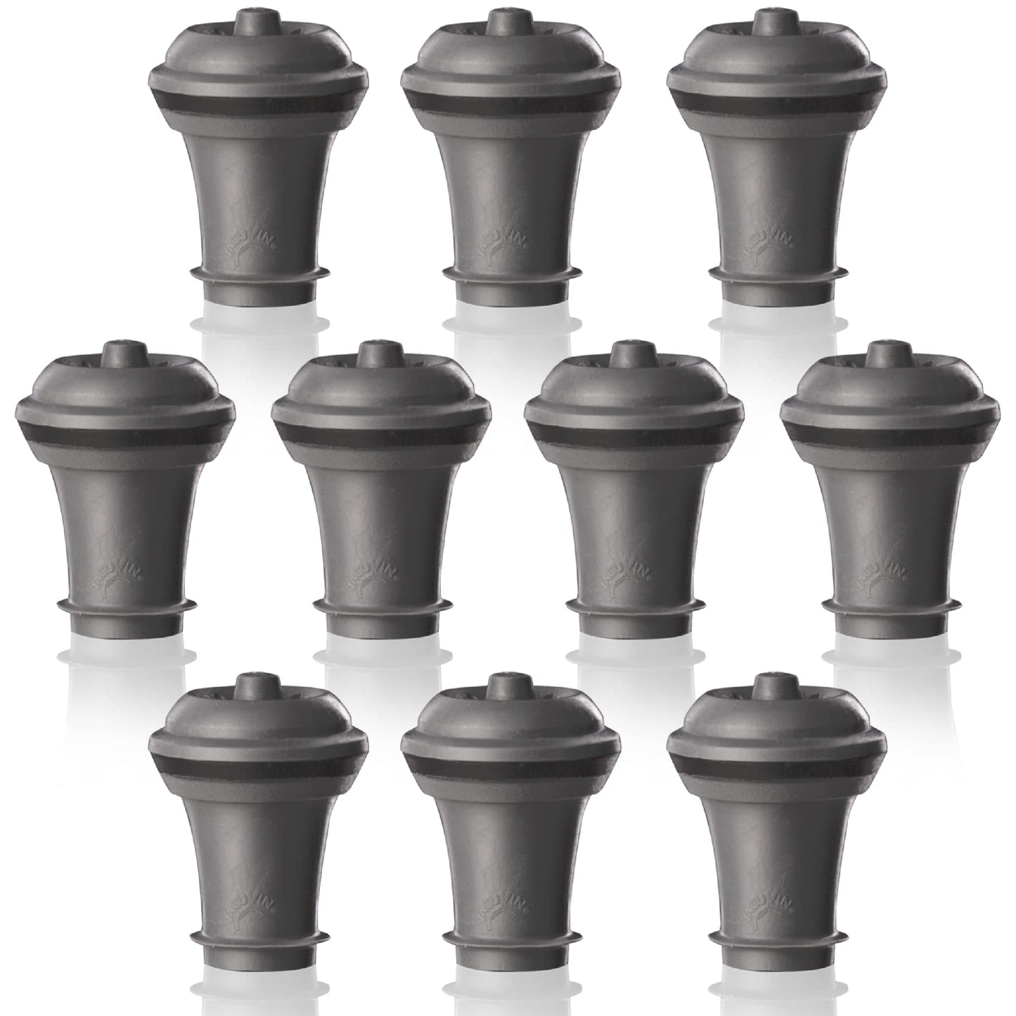 Vacu Vin VACUVIN0881050 Wine Stopper - Gray