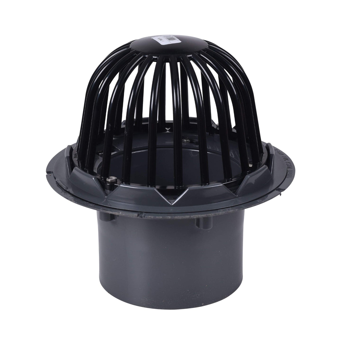 Oatey 78016 PVC Roof Drain with Plastic Dome, 6-Inch
