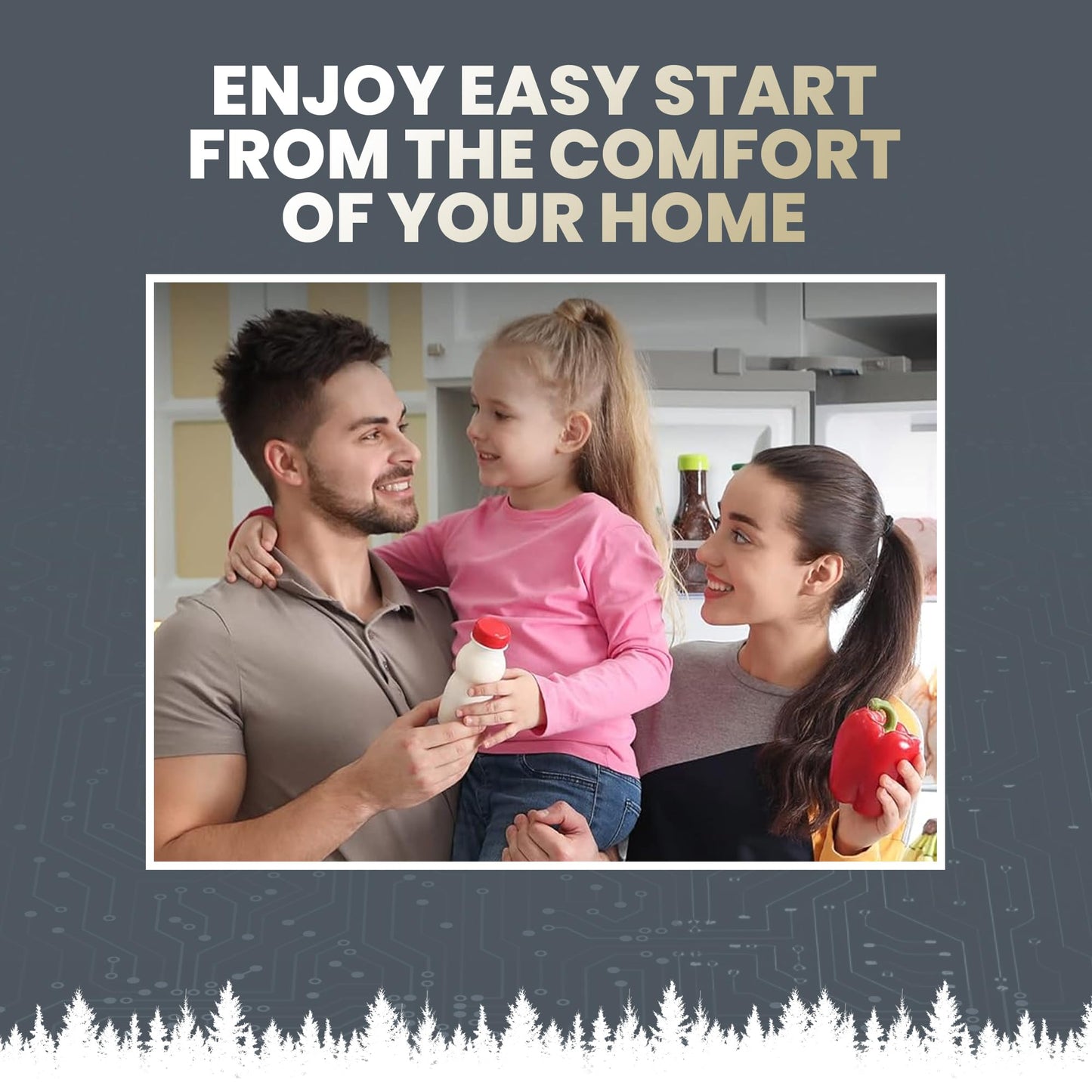MICRO-AIR EasyStart FLEX 398 - Bluetooth Soft Start Kit for Home Air Conditioner, RV & Commercial Use, Works with Generators, Reduces Power Surge, Efficient Start-Up - Up to 6 Tons w/Installation Kit