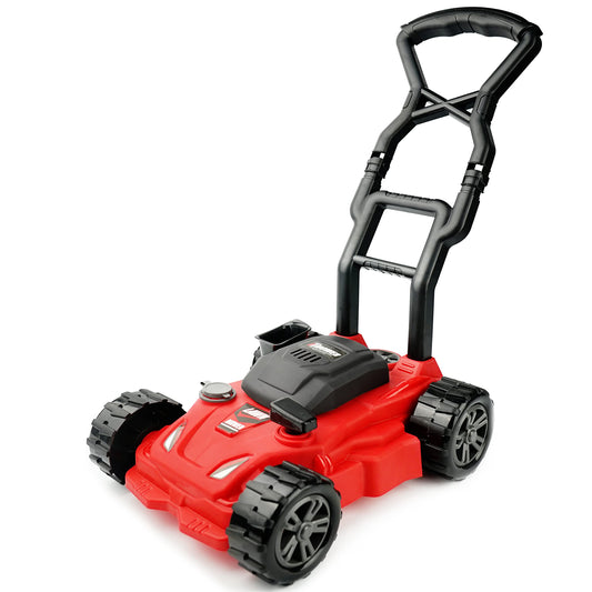 Kids Lawn Mower - Toy Choi's Pretend Play Series Toddler Lawn Mower, Indoor Outdoor Push Gardening Summer Toy Tool Set for Boys & Girls 3,4,5,6,7,8