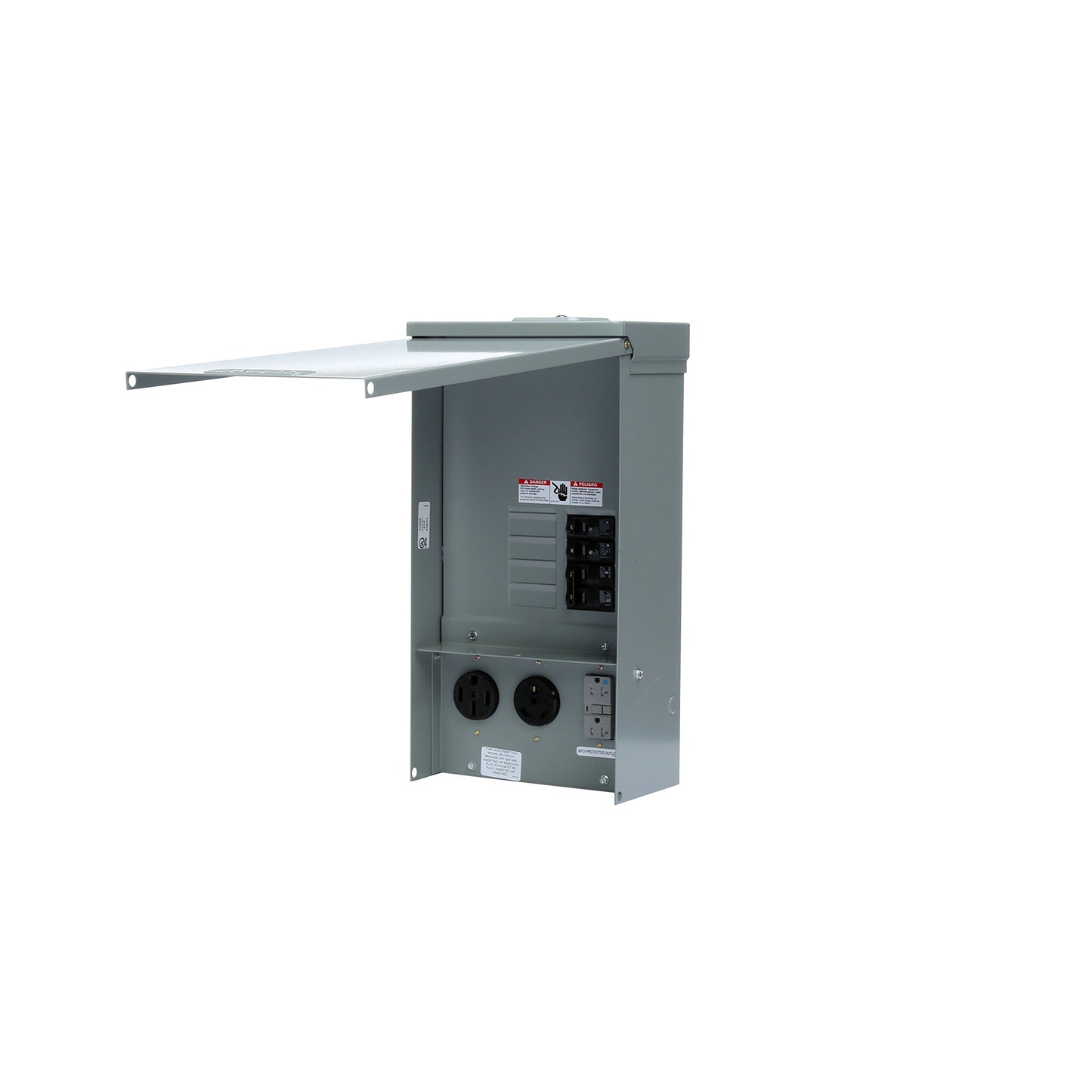 Siemens Talon Temporary Power Outlet Panel with Q230 30-Amp Double Pole Type QP Circuit Breaker