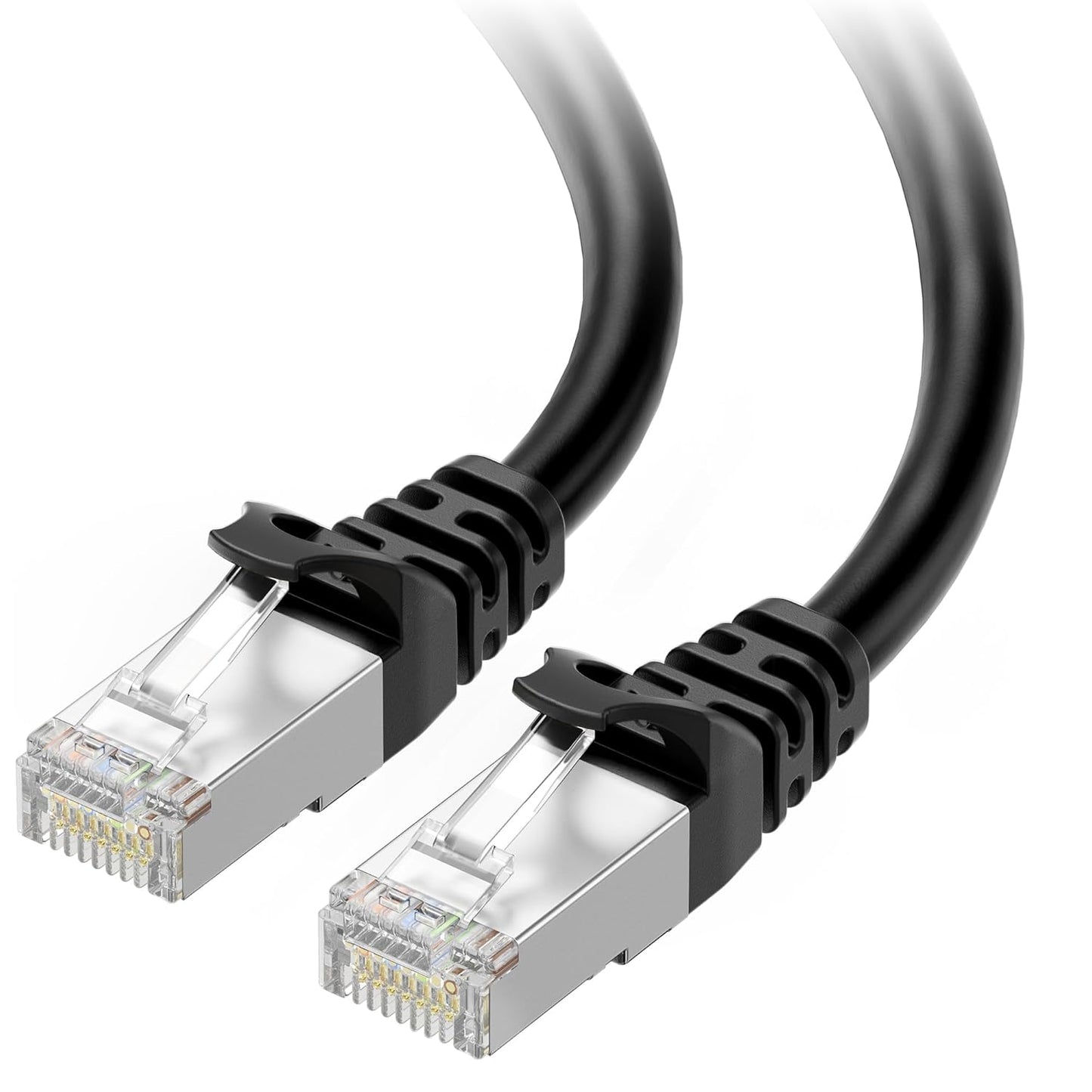 10Gbps 6A 50ft, 6A Cat6A Cable Matters Snagless Shielded Cat Ethernet Cable - Cat Cable, Cord, Ethernet Cord, Black