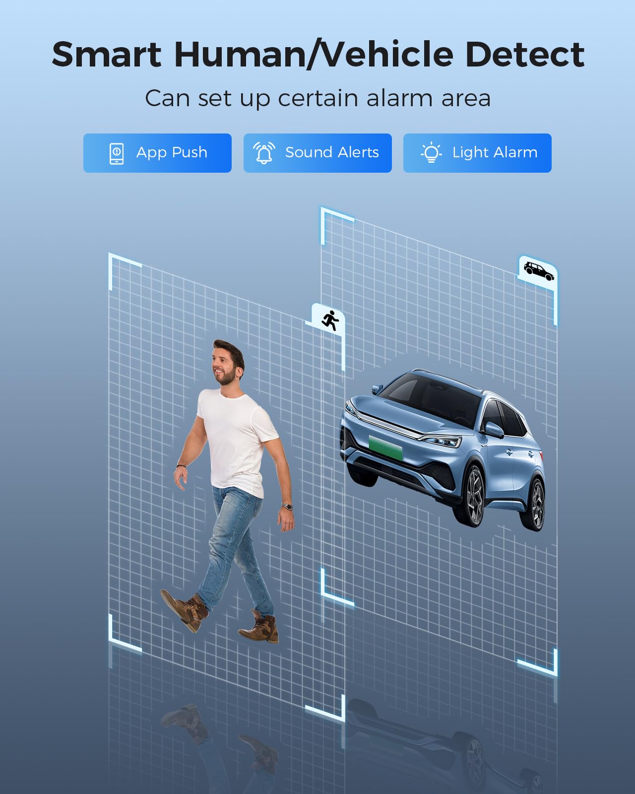 【4K HD+360°View】 Hiseeu 4K PoE Security Camera System, 6 Pcs 8MP PTZ Wired Security Camera Outdoor&Indoor, Auto Human Tracking, Free Remote Access, 2 Way Audio, Plug and Play, 2TB HDD for 7/24 Record