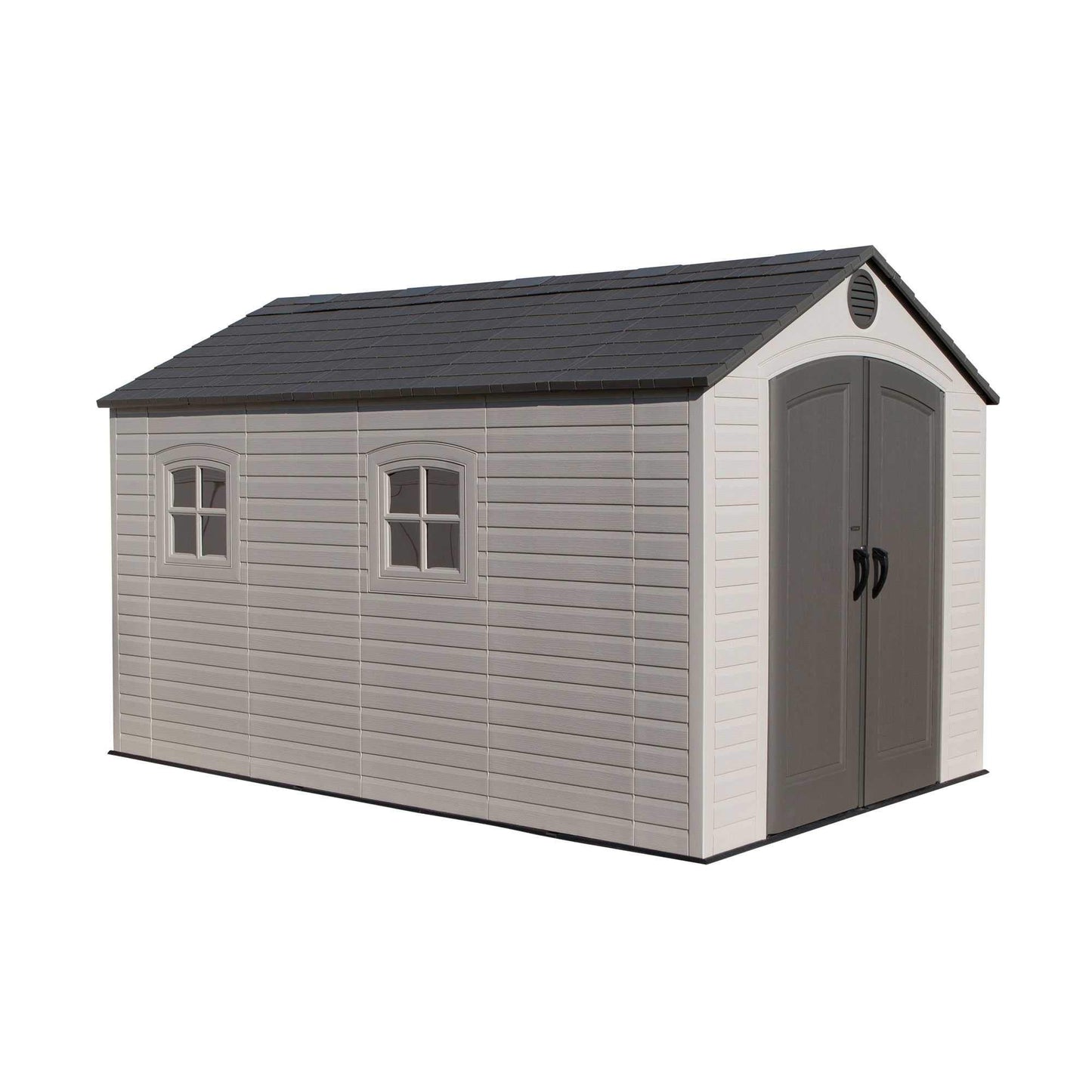 Lifetime 6402 Outdoor Storage Shed, 8 by 12.5 Feet; 2 windows