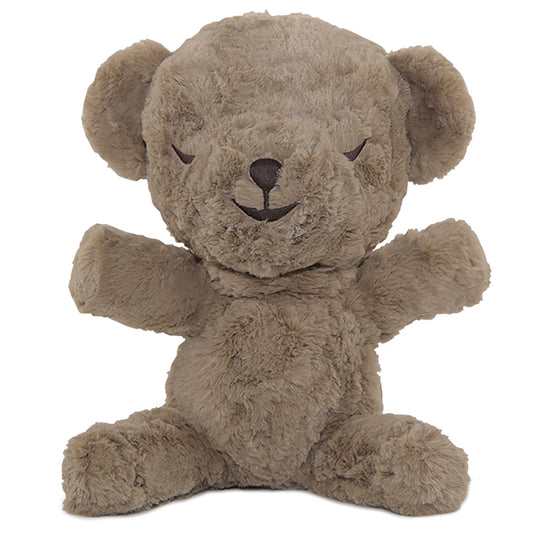 SNOObear White Noise Machine - Cry-Activated Plush Baby Sleep Soother - Cocoa Plush