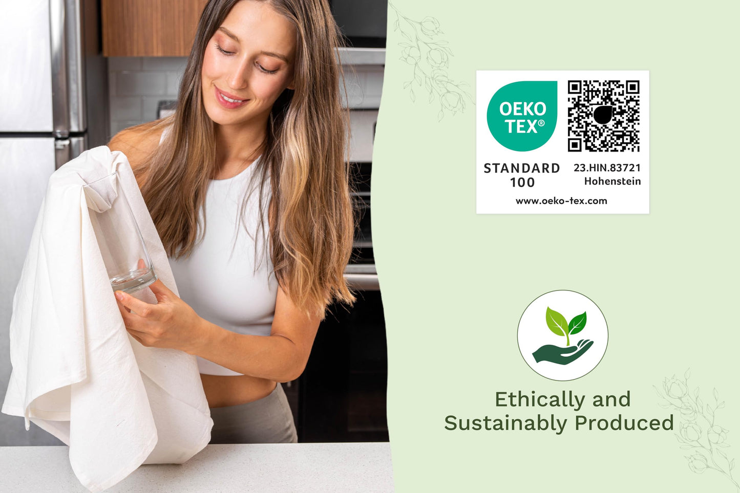 Bread Towels for Proofing Cover - 100% Organic Cotton Bread Cloth for Rising - Breathable Tea Towel for Bread Making - Unbleached Baking Towels - Bread Basket Cloth Napkin - 27"x27" (Natural - 5 Pack)