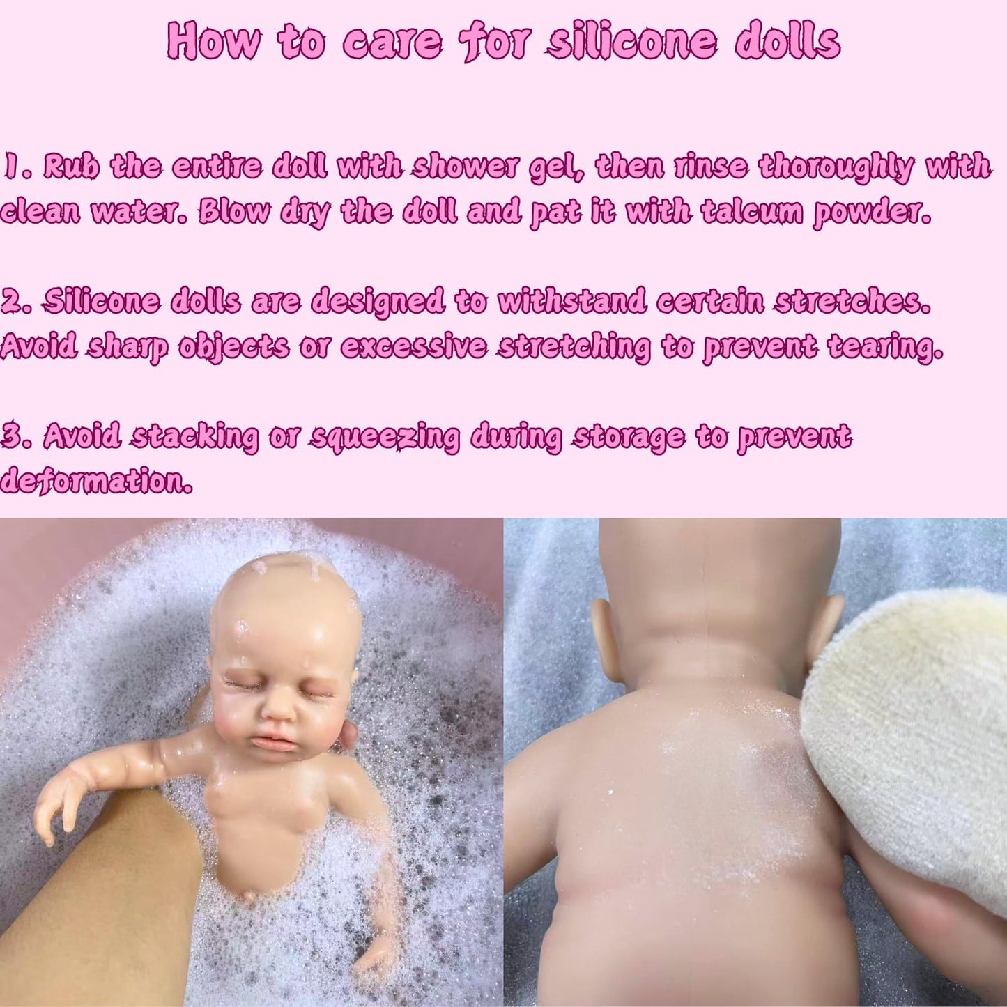 MRB Realistic Baby Doll Girl,12 Inch Silicone Reborn Baby Dolls, Real Life Baby Dolls Silicone Elastic and Stress Reliever Toy for Kids Age 3 + & Collection