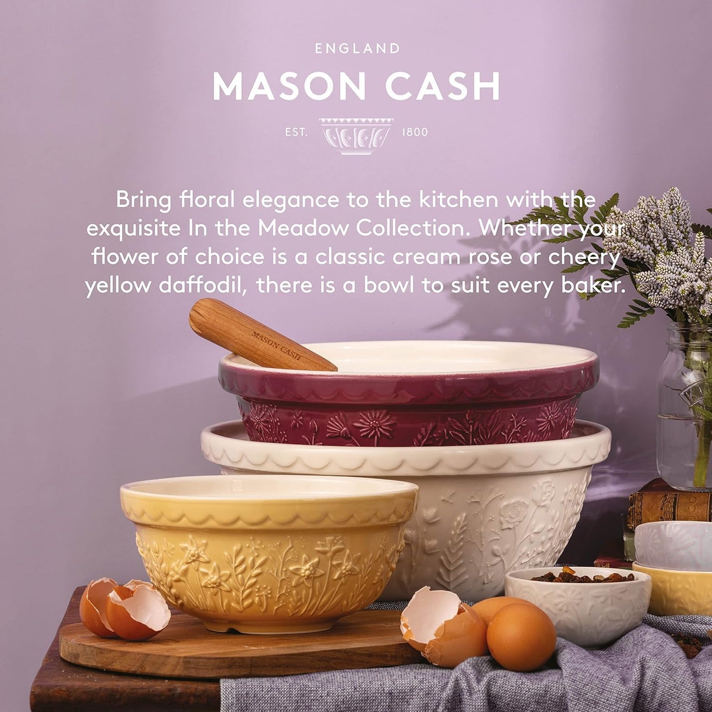 Mason Cash In The Meadow (Set of 3 Measuring Cups)