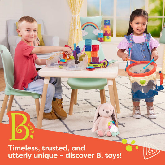 B. toys – Colossal Cruiser 20-Inch Sand Truck Water & Sand Playset – Beach Dump Truck for Kids Durable – Outdoor Toy Vehicle with Realistic Design Perfect for Beach Fun and Creative Play 18+ Months
