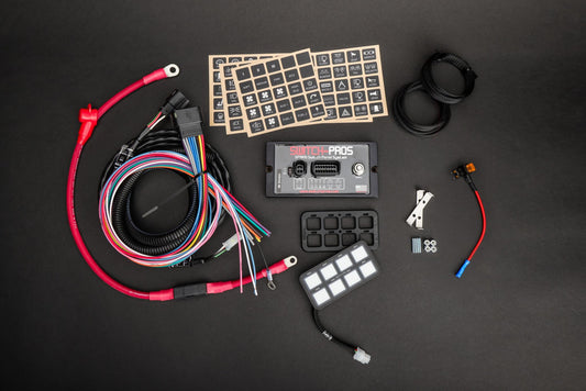 Switch Pros SP-9100 8-Switch Panel Power System With Concealed Mounting Hardware