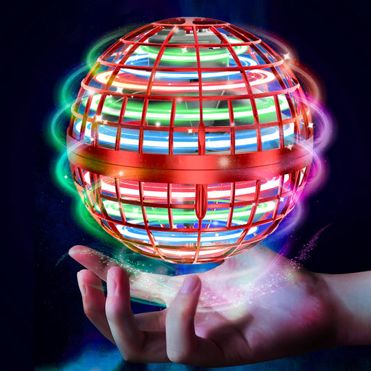 Tikduck Flying Orb Ball 2026 Toys Soaring Hover Boomerang Spinner Hand Controlled Mini Drone Cosmic Globe Spinning Kids Outdoor Fly Toy Birthday Gift Cool Stuff for Boys Girls 6 7 8 9 10+ Year Old