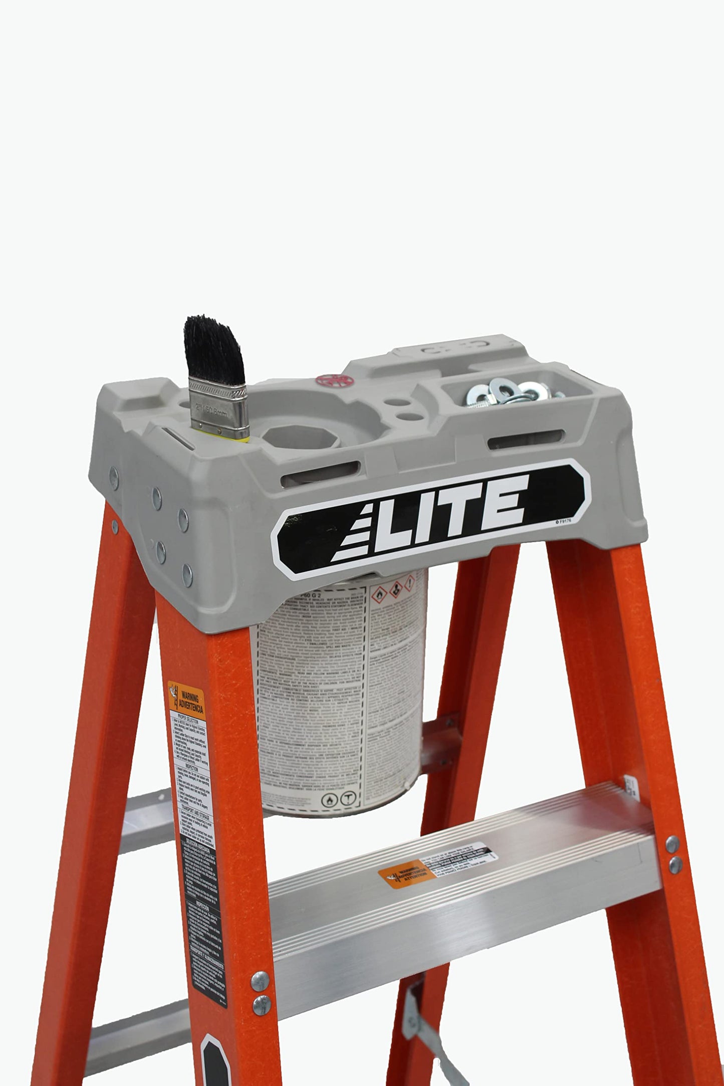 LITE 6-Foot Fiberglass Step Ladder, 300-Pound Load Capacity, Type IA, LP-3011-06