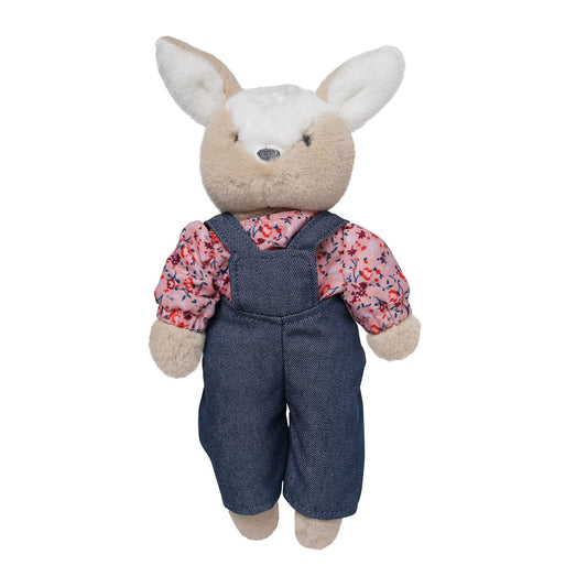 Manhattan Toy Clara's Closet Portable Mini Deer Stuffed Animal Dress-Up 11-Piece Play Set for Kids 3+ Years and Up