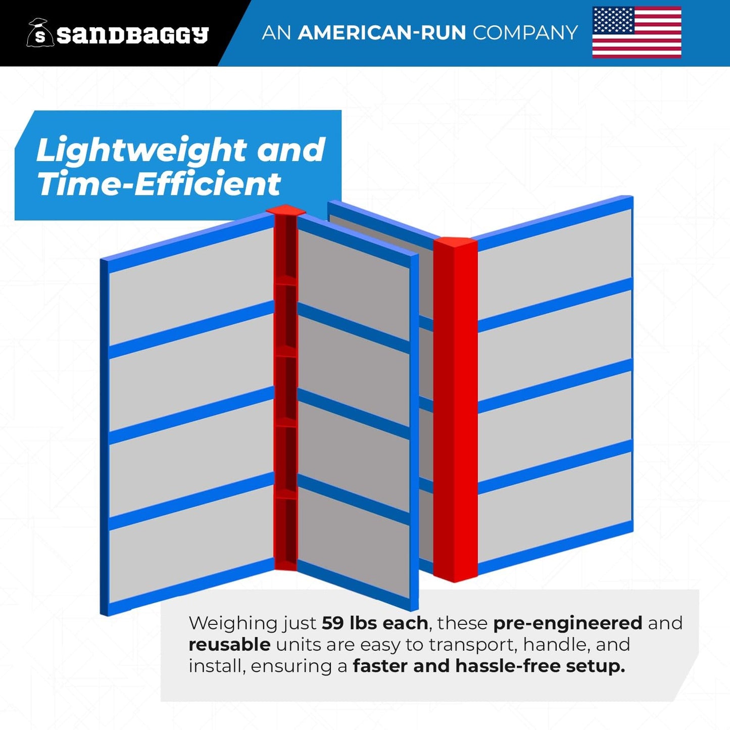 6" x 6" x 8 ft Inside Corners for Steel-Ply Concrete Forms - Sandbaggy (1, 6" x 6" x 8 ft)