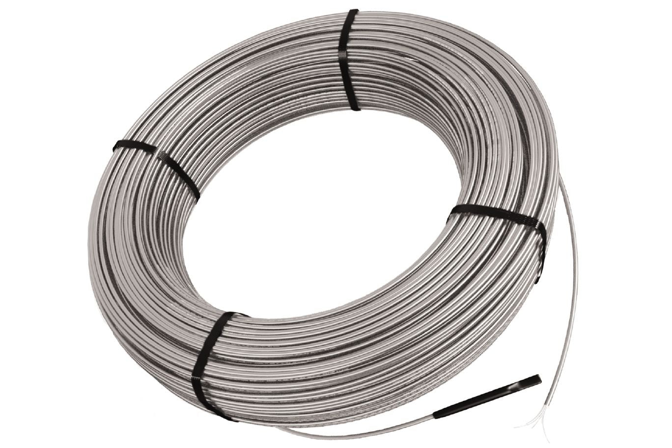 Schluter Ditra-Heat-E-HK Electric Floor Heating Cable Kit with Temperature Sensors - Ideal for Interior Tile Floors - Minimal EMF, Twisted Pair Cables, 120V, 35.3 Feet - DHEHK12011