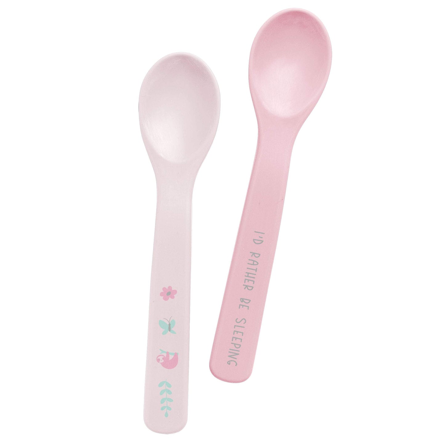 Stephen Joseph Baby Silicone Spoon Set, First Stage Feeding Spoons for Infants, Spoon Set Encourages Self-Feeding, Toddler Feeding Spoons, BUNNY