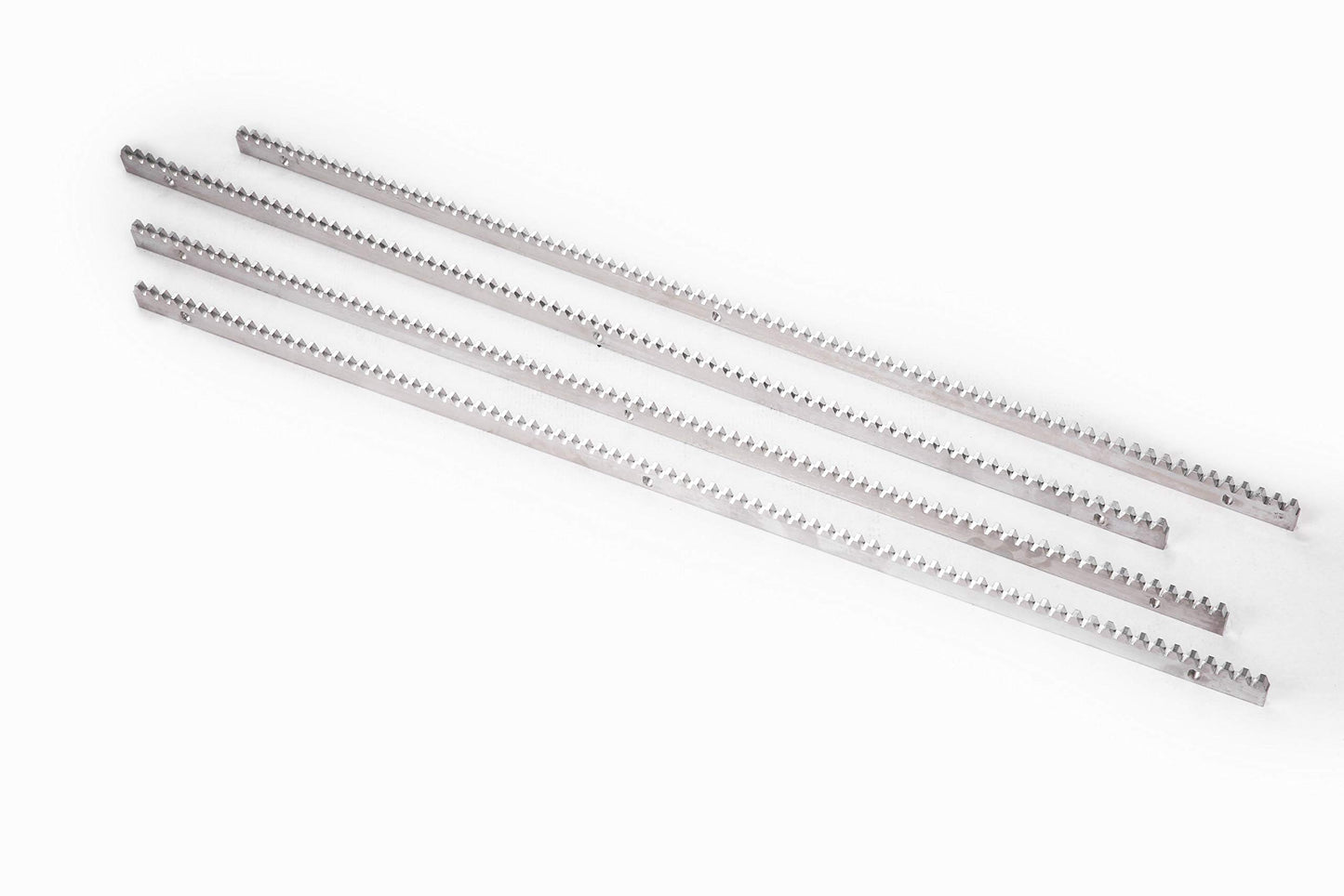 TOPENS SR02 Heavy Duty Galvanized Steel Gear Rack Including Mounting Hardware for 4 pcs Total 13 Feet Slide Door Operator Sliding Gate Opener