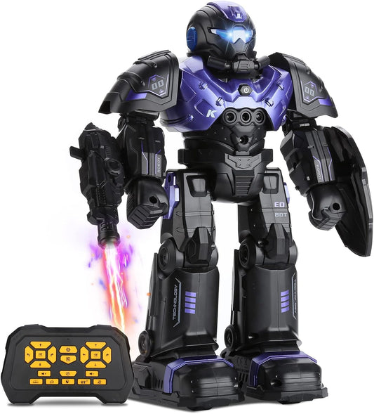 SWTOIPIG RC Robot Toys for Kids 3 4 5 6 7 8, Smart Programmable Robot with Gesture Sensing, Remote Control Robot for Boys Girls Age 3 4 5 6 7 8-12, Rechargeable