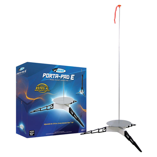 Estes 2238 Porta Pad E Launch Pad, Flying-Rocket-Model Launch Pad, Rocket Model Kit Accessories for Ages 10+