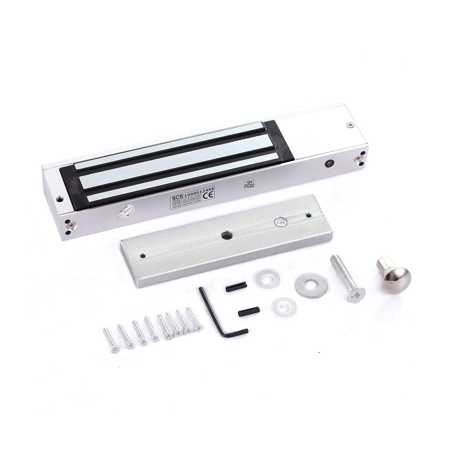 ARES VISION 280KG / 600lb Electromagnetic Lock with Z Bracket – 12V DC Mag Lock Kit for Access Control Systems, Fail Safe Electric Door Lock with Mounting Hardware for Inward Swing Doors