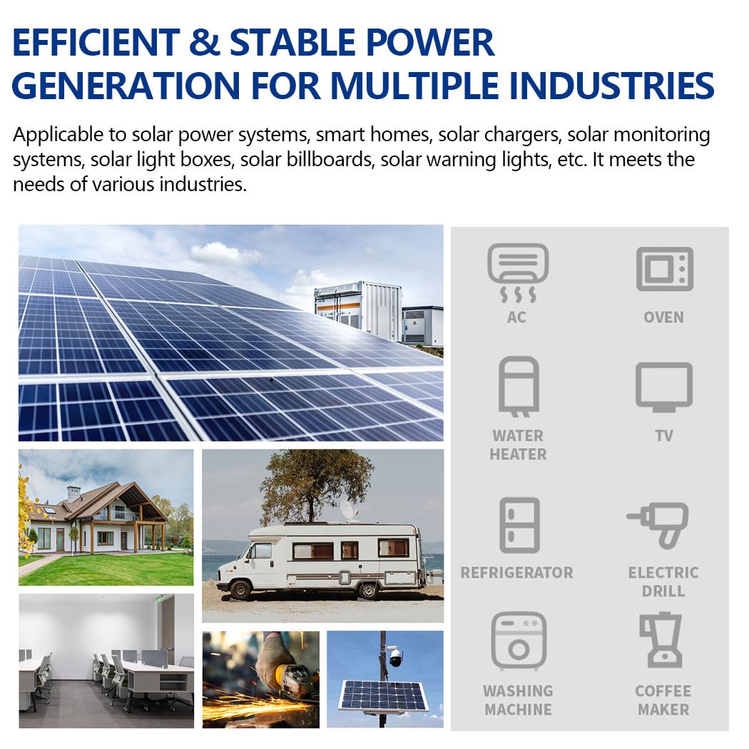 SOGTICPS 120A MPPT Solar Charge Controller 12V 24V 36V 48V 60V 72V 84V 96V Battery System Auto,Max Input 230V PV Solar Panel Regulator,fit for Gel Flooded and Lithium Battery User
