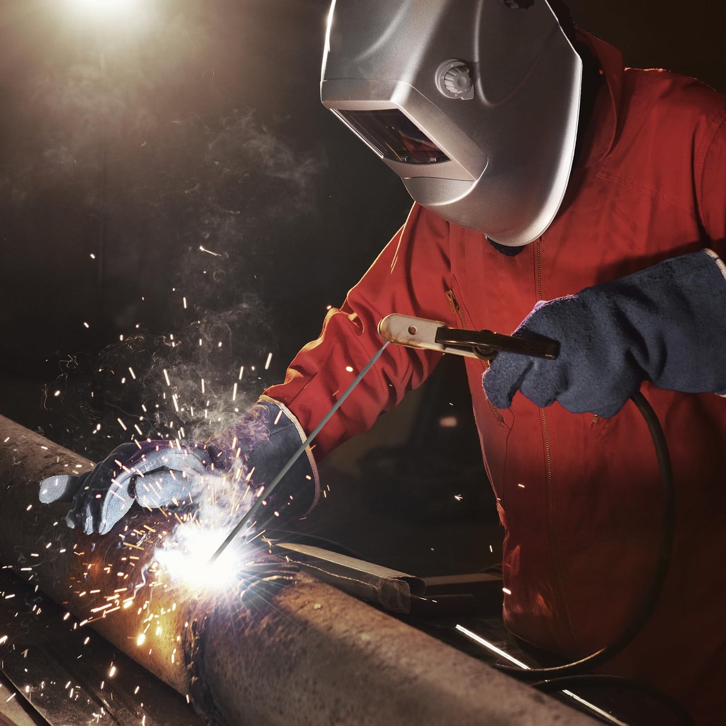 ARCCAPTAIN 120A Handheld Welder with E6013 Welding Rod 3/32" 5LB
