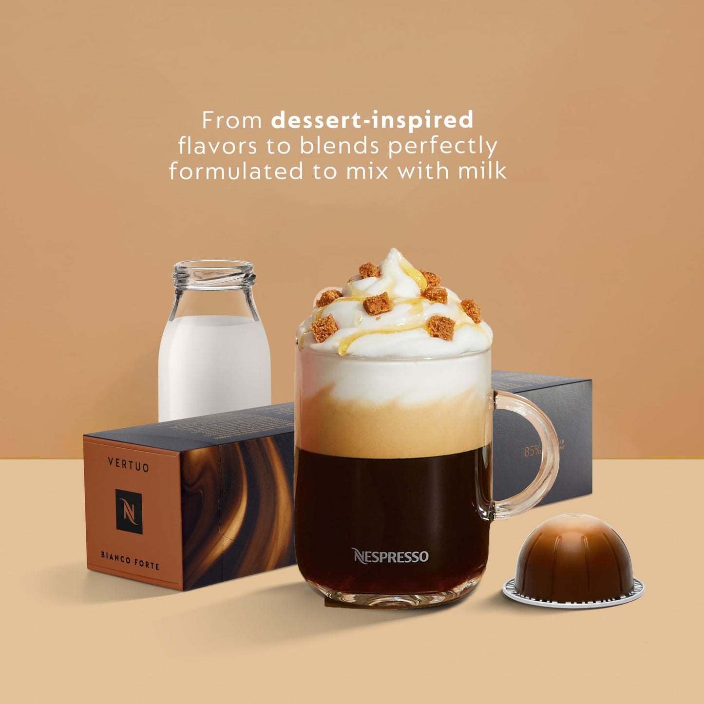 De'Longhi Nespresso Vertuo Plus Coffee and Espresso Maker by De'Longhi, Grey
