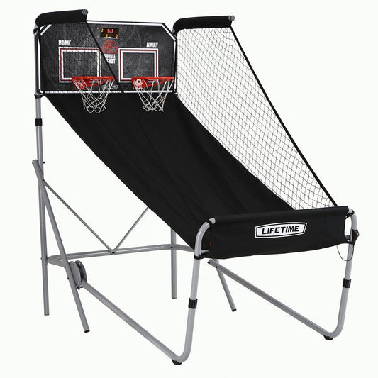LIFETIME 90648 Double Shot Deluxe Basketball Arcade Game