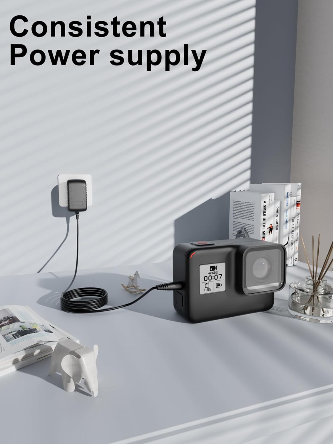 XWNV DR-2d DR-V1HD DR-100MKII DR100MKII AC/DC Adapter Compatible with Tascam Studio Memo Recorder