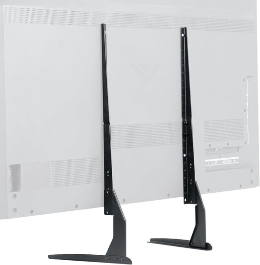 VIVO 22 65 inch STAND-TV00Y Universal Tabletop TV Base Stand for to LCD Flat Screens, Pedestal Replacement Legs VESA