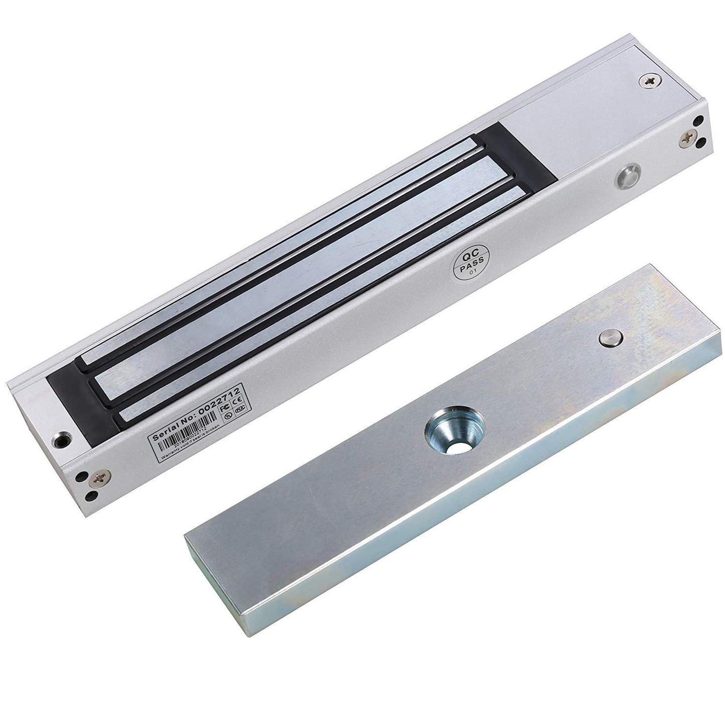 ARES VISION 280KG / 600lb Electromagnetic Lock with Z Bracket – 12V DC Mag Lock Kit for Access Control Systems, Fail Safe Electric Door Lock with Mounting Hardware for Inward Swing Doors