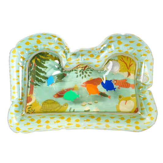 Manhattan Toy Riverbend Water Pat Mat Tummy Time Toy for Babies and Toddlers
