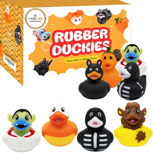 Halloween Rubber Duck Toy Duckies for Kids, Fun Bath Birthday Gifts Baby Showers Summer Beach and Pool Activity, 2" (200-Pack)