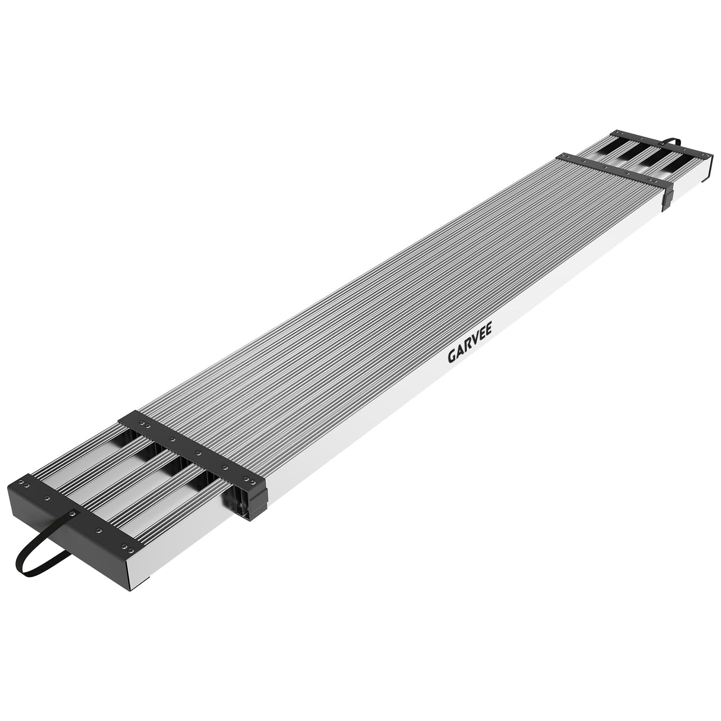 Telescoping Aluminum Work Plank, Heavy Duty Scaffold Platform Accessory, 9-15FT, 440LB Capacity, Anti-Slip, Portable Ladder Extension Board for Indoor/Outdoor Use