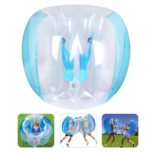 Wodesid Inflatable Bumper Balls for Adults Human Hamster Balls for Adults Inflatable Lawn Game Ball 0.3mm Ultra-Thick PVC Toys Body Bumpers Ball Full Body for Outdoor Team Gaming Play(4FT,2PCS)