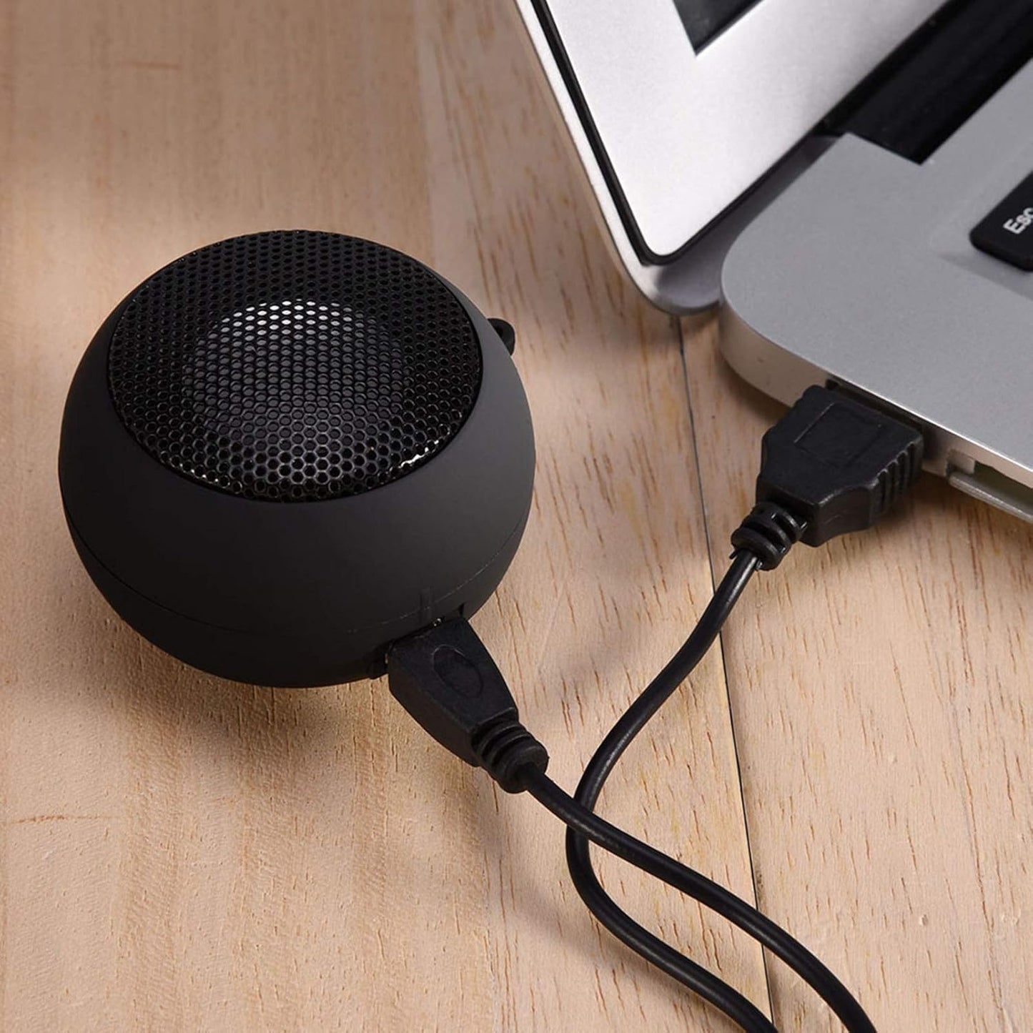 Zerone 3.5mm 180mah MP3 Mini Speaker, Portable Plug in Speaker with Aux Audio Input Built-in Battery for Laptop
