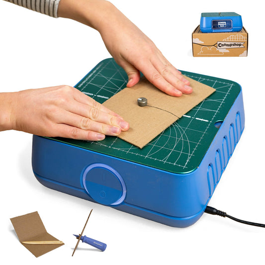 ChompSaw | The Original Kid-Safe Power Tool for Cutting Cardboard | STEM + STEAM Educational Toy for Boys and Girls Ages 5+ | Upcycle Cardboard for Hands-On Learning & Creative Projects