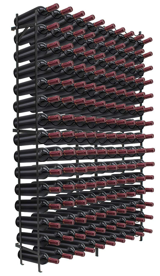 Sorbus Wine Rack Freestanding Floor - Wine Bottle Holder Holds 150 Bottles of Wine - 150 Bottle Capacity Wine Storage for Any Bar, Wine Cellar, Kitchen, Dining Room