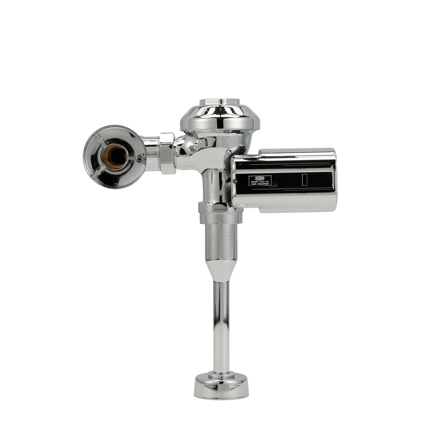 Zurn ZER6003AV-EWS-CPM AquaVantage AV ZER Exposed Sensor Diaphragm Flush Valve with 0.5 GPF and Metal Cover in Chrome