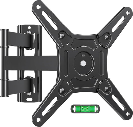 ELIVED 14-42 Inch 200x200mm, 44 lbs. Full Motion TV Monitor Wall Mount for Most LED LCD Flat Screen TVs & Monitors