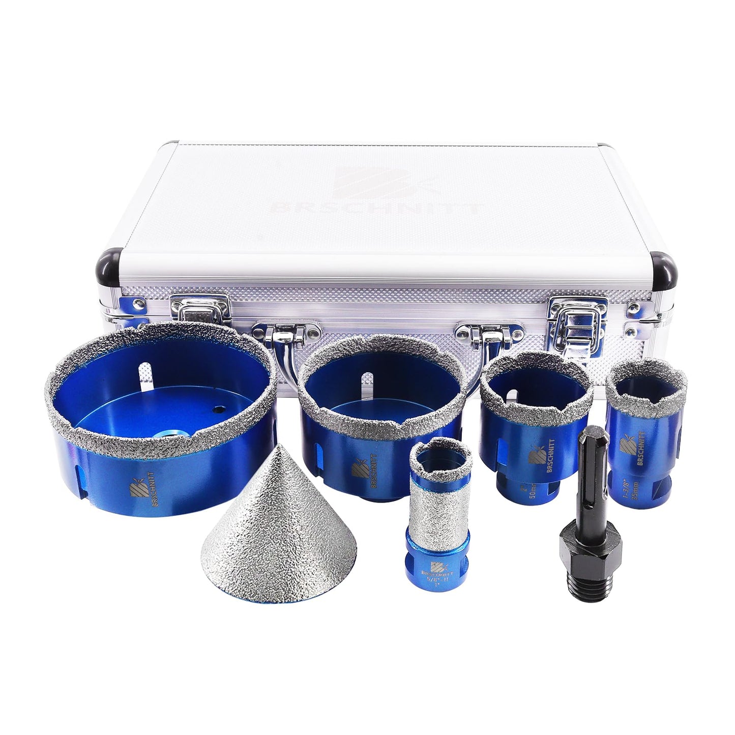 4 Inch Diamond Core Drill Bit for Porcelain Tile Ceramic Marble Granite Diamond Core Drill Bit Set for Porcelain Tile Ceramic Marble Granite